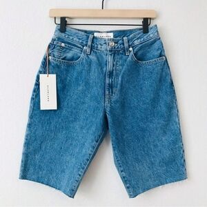New! SLVRLAKE Beatnik Midi Denim Shots